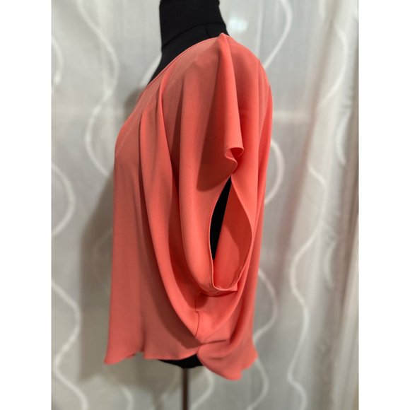 A. Byer, Salmon Colored, Ladies, Poncho Style Top, Size Medium - Picture 2 of 8